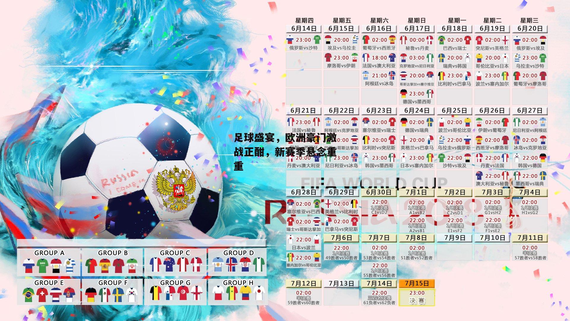 足球盛宴，欧洲豪门激战正酣，新赛季悬念重重